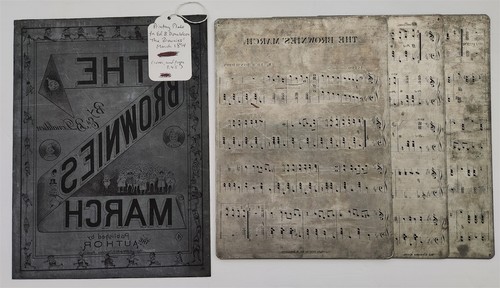 1894 antique 4pc printers - 1894,