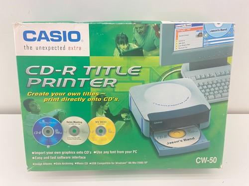 Casio disc title - casio, cw-50